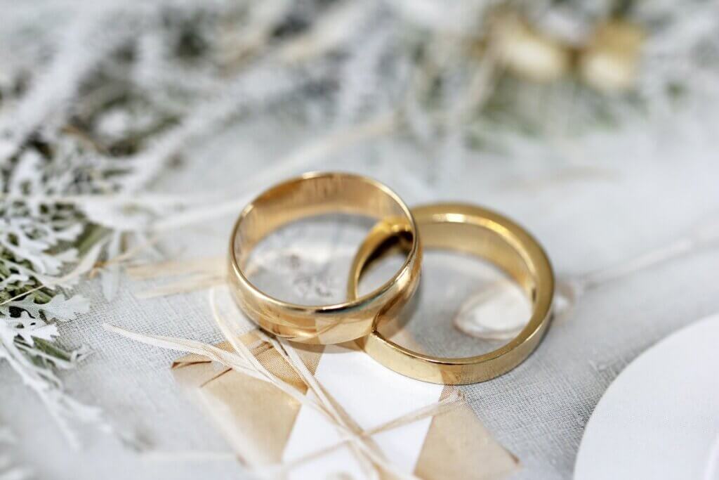 結婚指輪の画像